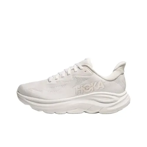 HOKA ONE ONE CLIFTON 10 Беговые кроссовки Низкий Топ Белый Женский