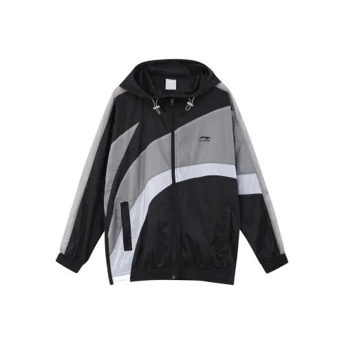 LINING Sports Fashion Collection Черные Мужские Куртки