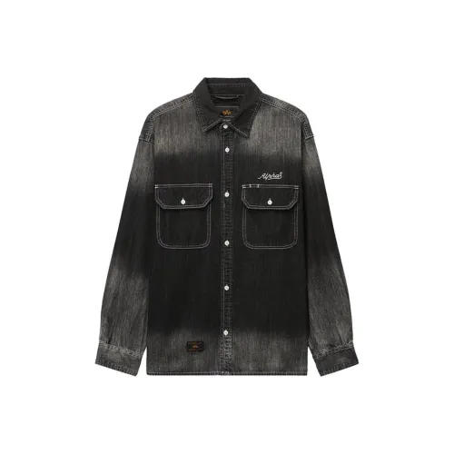 Совместный бренд с Alpha Industries Мужские рубашки