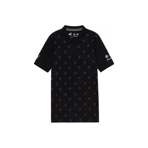 PUMA BMW Поло Мужское Черное