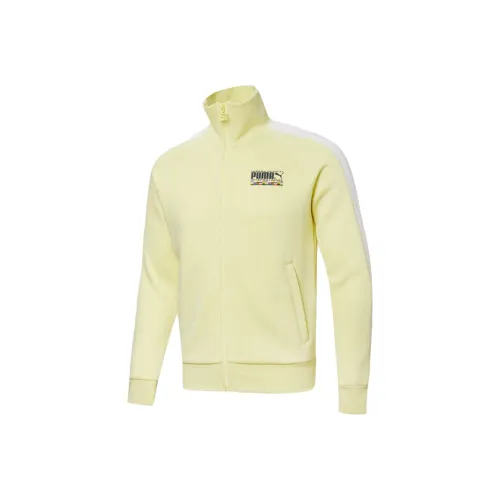 PUMA Желтые Мужские Куртки
