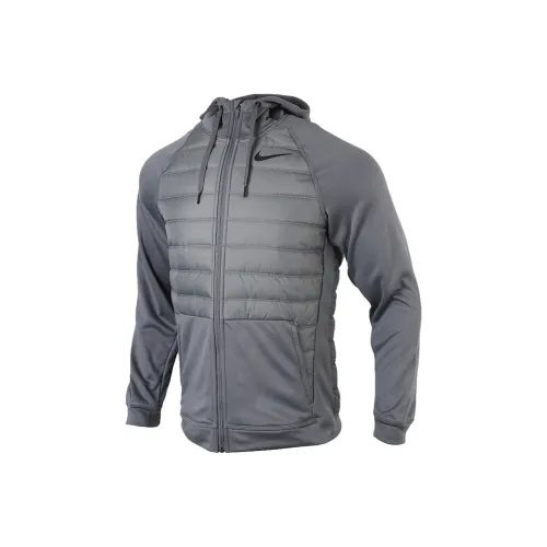 Nike Дымчато-серый Мужские Куртки