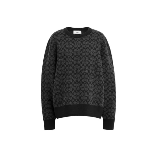 COACH Свитер Унисекс Дымчатый Серый