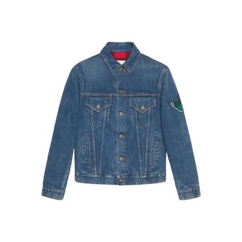 GUCCI Куртки и Пальто Мужской Синий