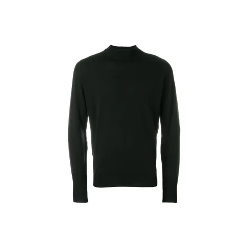 JOHN SMEDLEY Черные Мужские Свитера