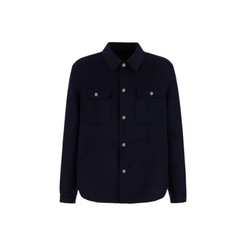 Canali Мужские Черные Рубашки