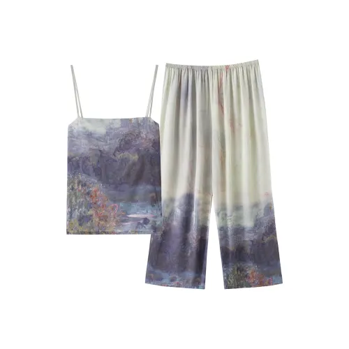 DUOQIAOMEI Пижамный комплект женский цвет на изображении