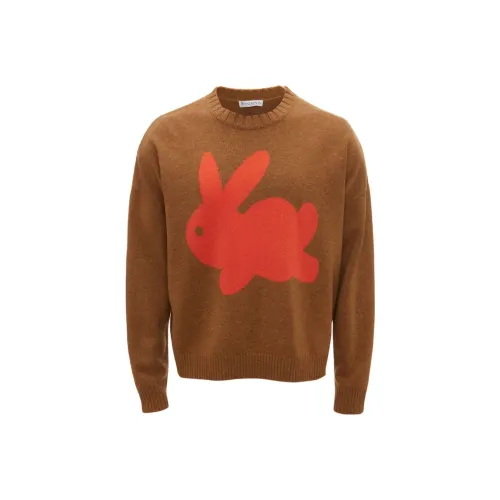 JW Anderson Верблюжий Коричневый Мужские Свитера