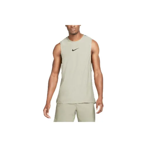Nike Майка Мужская Светло-Зеленая Серая