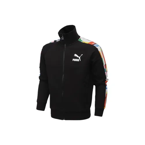 PUMA T7 Мужские Черные Куртки