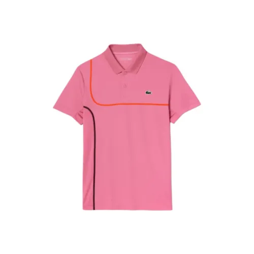 LACOSTE Мужская Поло Розовая