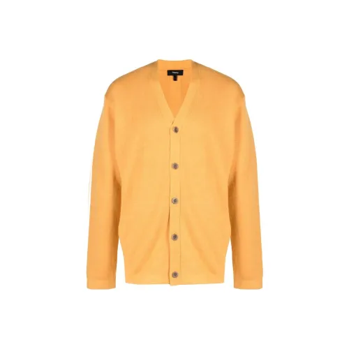 THEORY Orange Men's Knitwear