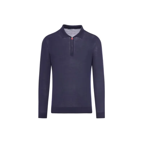 KITON Синий Мужской Трикотаж