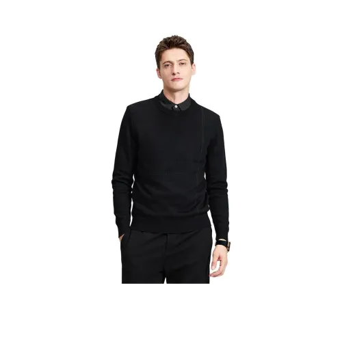 Dance with Wolves Свитер Мужской Черный