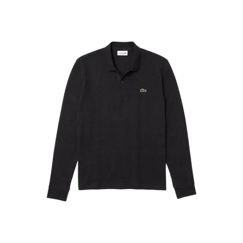 LACOSTE Поло Мужское Темно-Серое