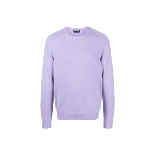 TOM FORD Фиолетовые Мужские Свитера