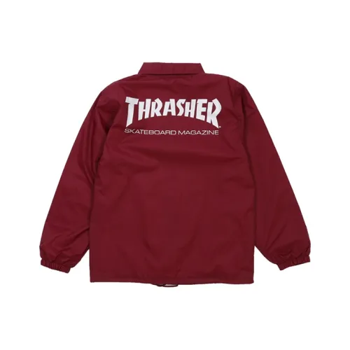 Thrasher Бургундский Унисекс Куртки
