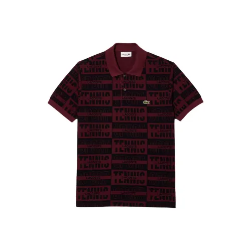 LACOSTE Collaboration Мужская Поло Красная