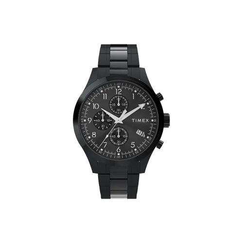 TIMEX MainStreet Collection Мужские часы Кварцевый механизм Черный циферблат