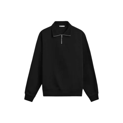 ZARA Черные Мужские Свитшоты
