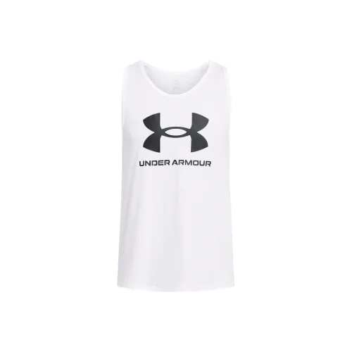 Under Armour Tank Top Мужской Белый