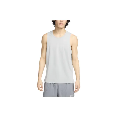 nike Бег Майка Мужская Серого цвета