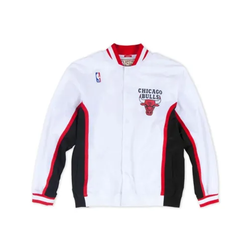Mitchell Ness Белые Мужские Куртки