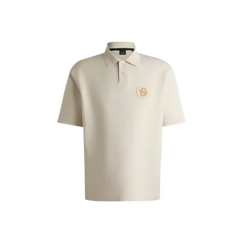 Hugo Boss FW24 Поло Мужское Бежевое