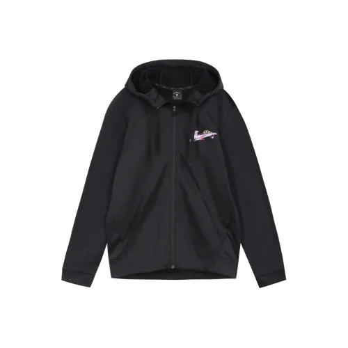 Nike Черный/Фиолетовый Сиреневый Мужские Куртки