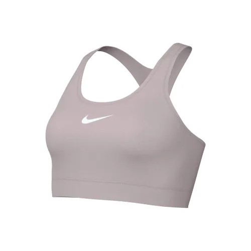 Nike Clothing Платина Фиолетовый Женские Бюстгальтеры