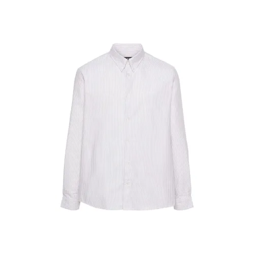 A.P.C Бежевые Мужские Рубашки