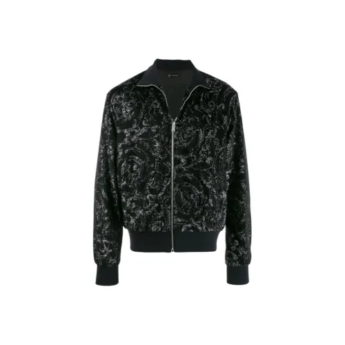 VERSACE Куртки и Пальто Мужской Черный