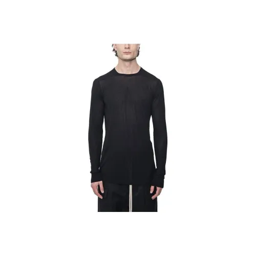 RICK OWENS совместный бренд Черные Мужские Свитера