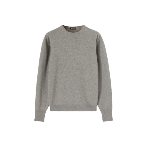 Loro Piana Loro Capsule Series Серый Мужской Кашемировые Свитера