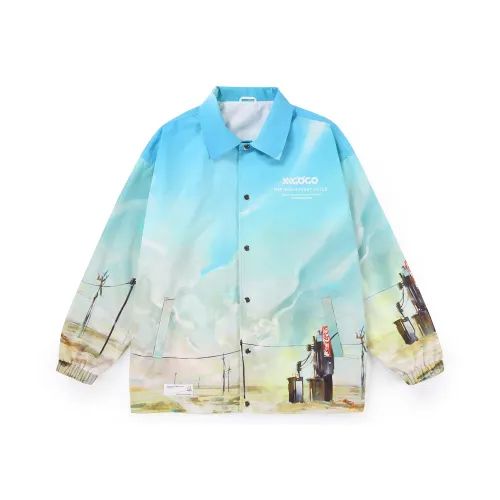 XXGOGO Printed Синий Унисекс Куртки