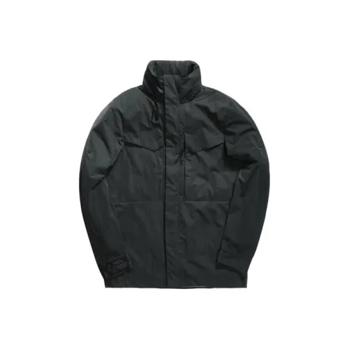 Nike Серый Зеленый Мужской Куртки