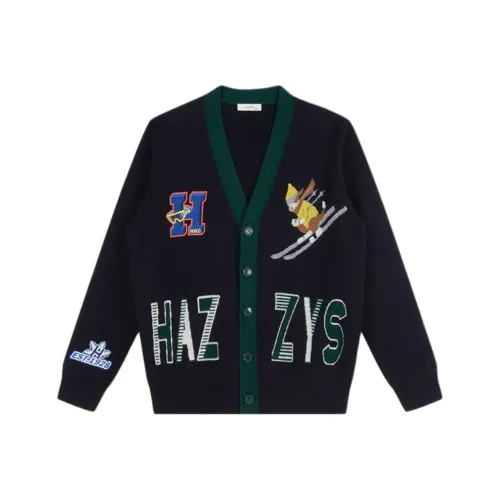 HAZZYS Темно-синие мужские свитеры