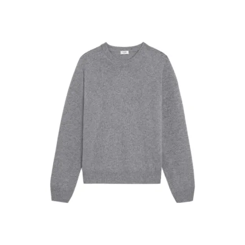 CELINE Кашемир Свитер Мужской Серый