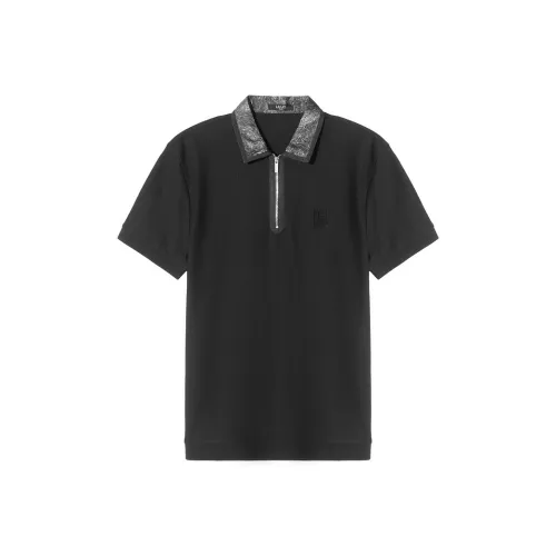 LIU·JO UOMO SS24 Поло Мужское Черное