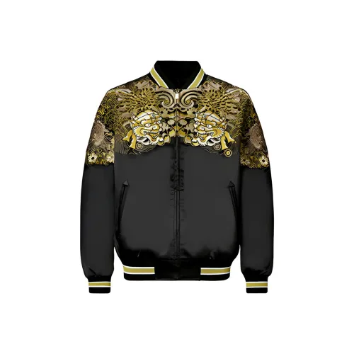 EVISU Мужские черные куртки
