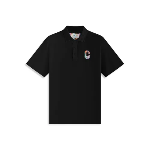 COOGI Черное унисекс-поло