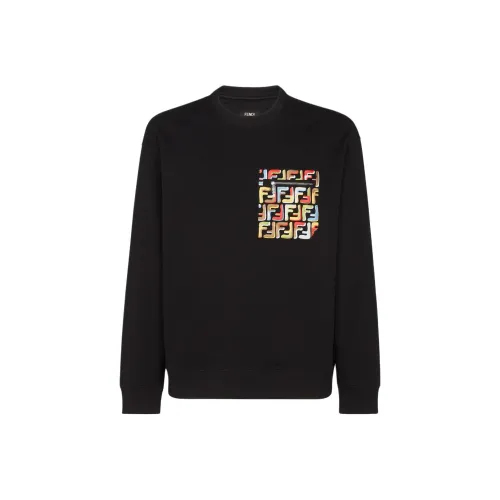 FENDI Черные Мужские Толстовки