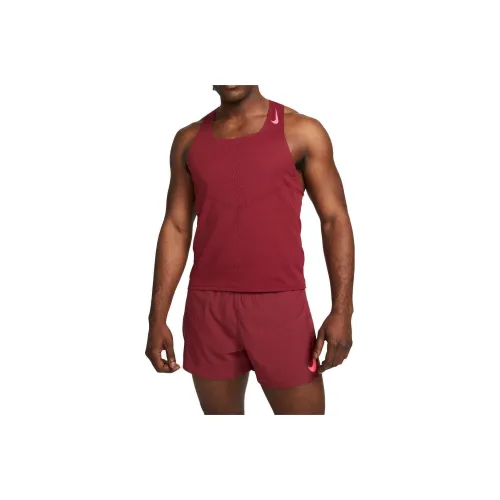 Nike Мужские майки бордового цвета