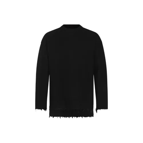 JIL SANDER Черные Мужские Свитера