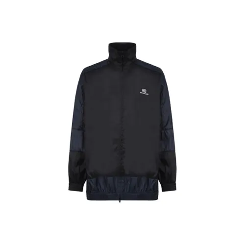 Balenciaga Черный Синий Мужские Куртки