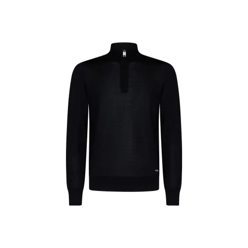 Brioni Черные Мужские Свитера