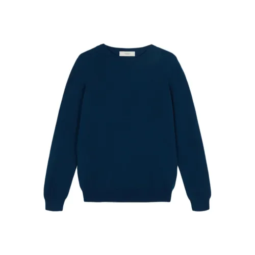 PRINGLE OF SCOTLAND SS24 Кашемир Свитер Мужской Синий Зеленый