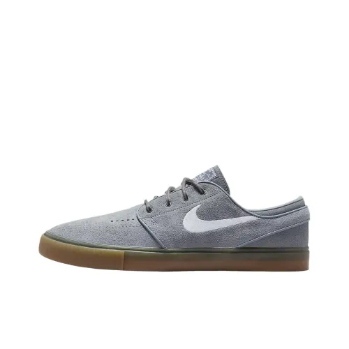 Nike SB Zoom Stefan Janoski Low Топ Скейтборд Кроссовки Мужские Серые