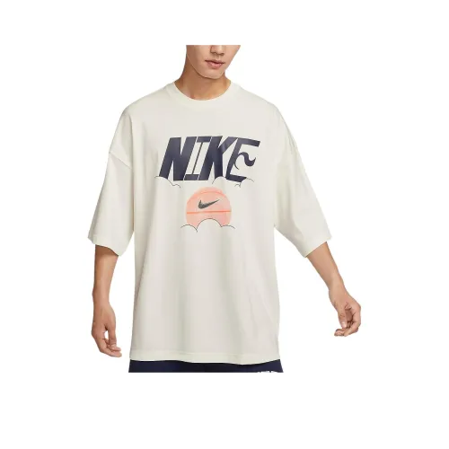 Nike Парусный Белый Мужская Футболка