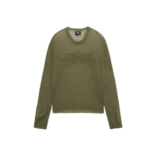 Stussy Зеленый Унисекс Трикотаж